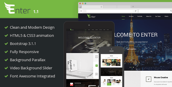 enter html template